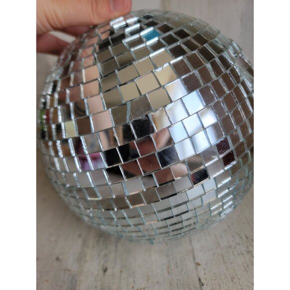 Unique glass hanging disco ball Halloween decor prop room party - Picture 7 of 14